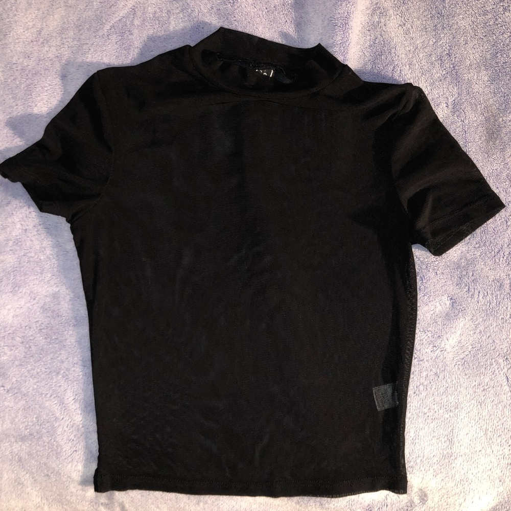 Mesh crop top